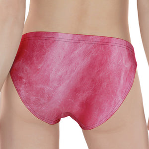 Pink Cotton Candy Print Women's Panties