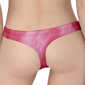 Pink Cotton Candy Print Women's Thong