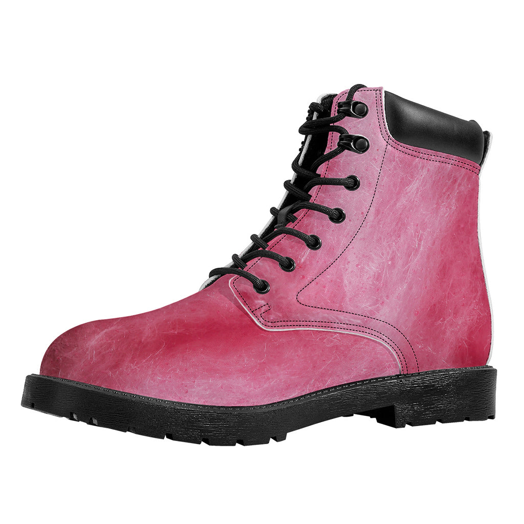 Pink Cotton Candy Print Work Boots