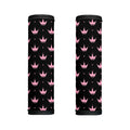 Pink Crown Pattern Print Handle Covers
