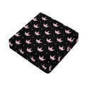 Pink Crown Pattern Print Outdoor Seat Cushion Cover