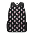 Pink Cupcake Pattern Print 17 Inch Backpack