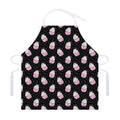 Pink Cupcake Pattern Print Adjustable Apron