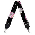Pink Cupcake Pattern Print Bag Strap