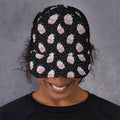 Pink Cupcake Pattern Print Baseball Cap
