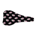Pink Cupcake Pattern Print Bicycle Seat Cover