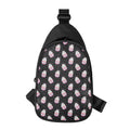Pink Cupcake Pattern Print Sling Bag