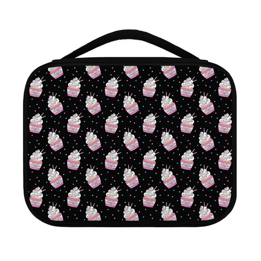 Pink Cupcake Pattern Print Classic Bible Case