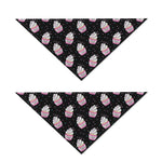 Pink Cupcake Pattern Print Dog Bandana