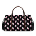 Pink Cupcake Pattern Print Duffel Bag