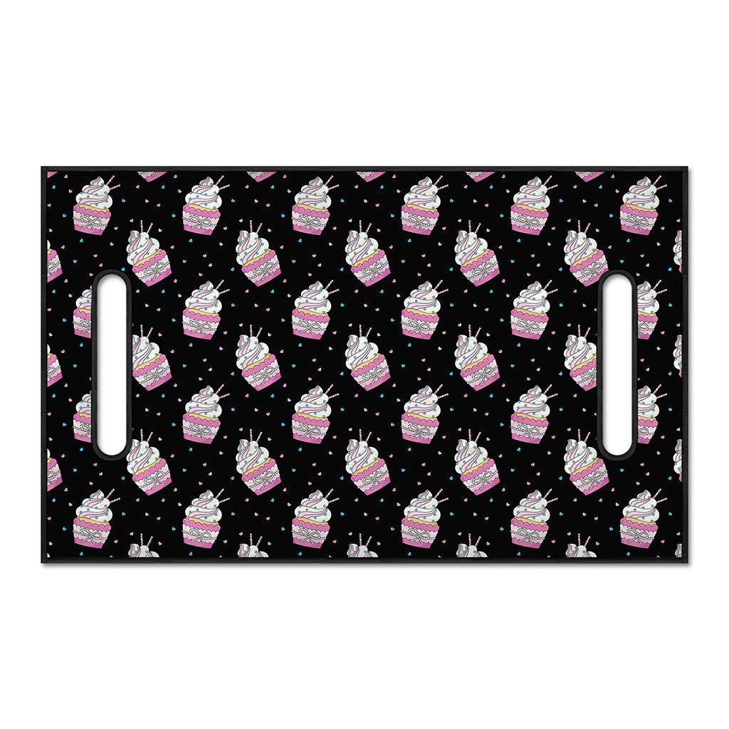 Pink Cupcake Pattern Print Golf Cart Seat Cover