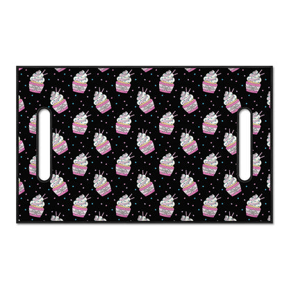 Pink Cupcake Pattern Print Golf Cart Seat Cover
