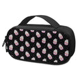 Pink Cupcake Pattern Print Portable Cooler Travel Case