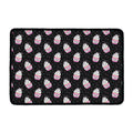 Pink Cupcake Pattern Print Kitchen Mat