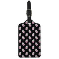 Pink Cupcake Pattern Print Luggage Tag