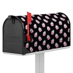 Pink Cupcake Pattern Print Mailbox Cover