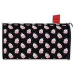 Pink Cupcake Pattern Print Mailbox Cover