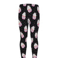 Pink Cupcake Pattern Print Men's Leggings