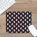 Pink Cupcake Pattern Print Mouse Pad