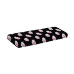 Pink Cupcake Pattern Print Piano Keyboard Cover