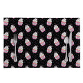 Pink Cupcake Pattern Print Placemat