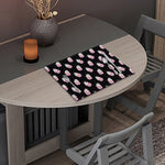 Pink Cupcake Pattern Print Placemat