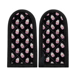Pink Cupcake Pattern Print Skillet Handle Cover