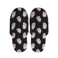 Pink Cupcake Pattern Print Slippers