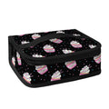 Pink Cupcake Pattern Print Small Lunch Bag