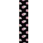Pink Cupcake Pattern Print Table Runner