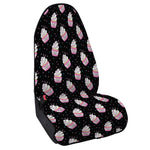 Pink Cupcake Pattern Print Waterproof Car Seat Cover