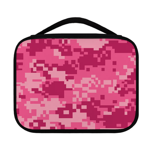 Pink Digital Camo Pattern Print Classic Bible Case