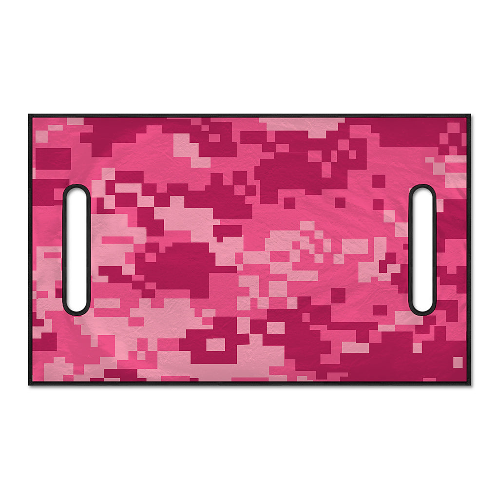 Pink Digital Camo Pattern Print Golf Cart Seat Cover