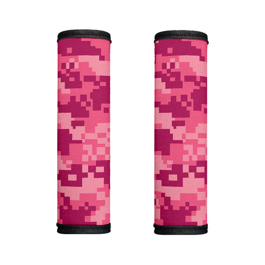 Pink Digital Camo Pattern Print Handle Covers