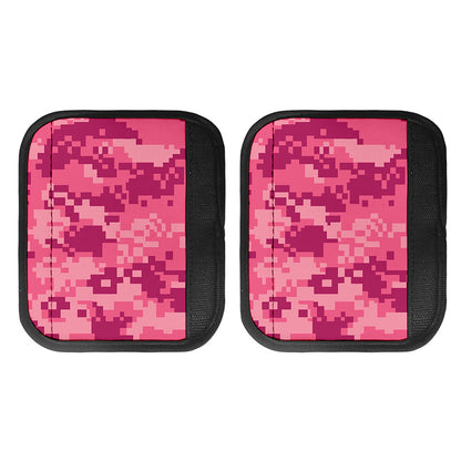 Pink Digital Camo Pattern Print Handle Covers