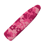 Pink Digital Camo Pattern Print Ironing Board Cover