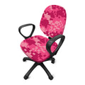 Pink Digital Camo Pattern Print Office Chair Cover