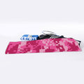 Pink Digital Camo Pattern Print Sports Towel