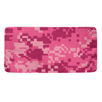Pink Digital Camo Pattern Print Towel