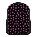 Pink Emo Skull Pattern Print Casual Backpack