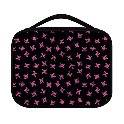 Pink Emo Skull Pattern Print Classic Bible Case