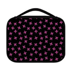 Pink Emo Skull Pattern Print Classic Bible Case