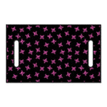 Pink Emo Skull Pattern Print Golf Cart Seat Cover