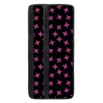 Pink Emo Skull Pattern Print Refrigerator Handle Covers