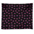 Pink Emo Skull Pattern Print Tapestry