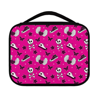 Pink Emo Symbols Pattern Print Classic Bible Case