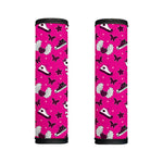 Pink Emo Symbols Pattern Print Handle Covers