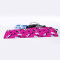 Pink Emo Symbols Pattern Print Sports Towel