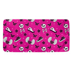 Pink Emo Symbols Pattern Print Towel