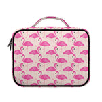 Pink Flamingo Pattern Print Briefcase Bible Bag